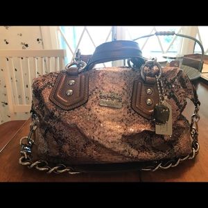 Coach Madison Exotic Sequins Audrey Bag